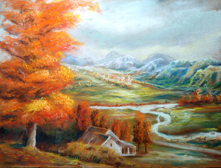 Landscape Paintings - Leonard Aitken - Artist