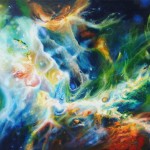 The Supreme Nebula, cosmic paintings, nebula paintings, eternity, cosmos,